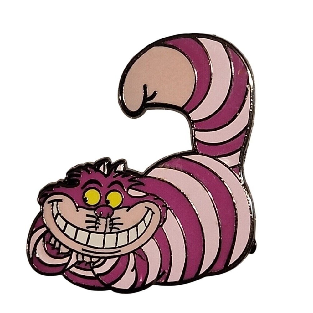 Disney Pin Alice in Wonderland Cheshire Cat Greeting DLR Cast Member 2008 71791